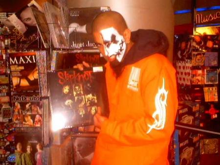 Seb grand fan de Slipknot