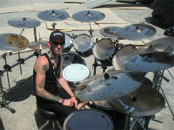 Travis smith le batteur de Trivium